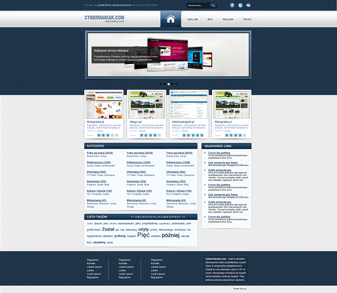 波蘭ZonicPL網(wǎng)頁作品集 界面設(shè)計與網(wǎng)頁網(wǎng)站設(shè)計探析